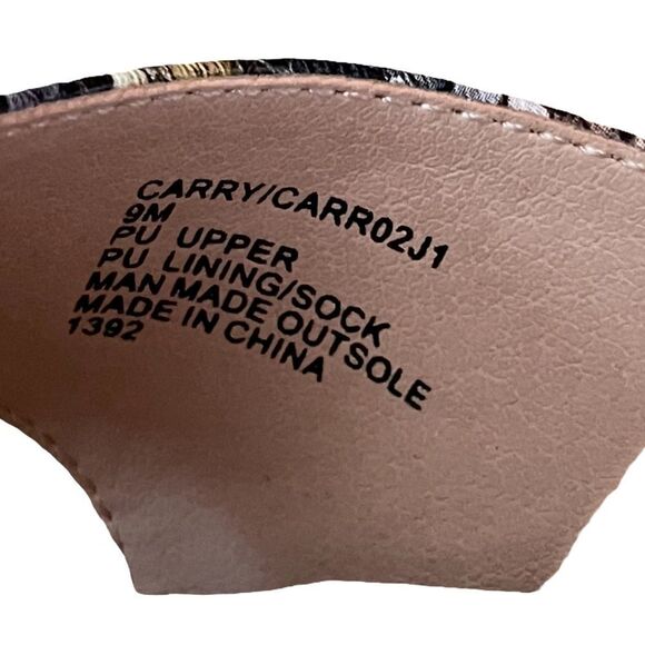 Madden Girl ~ Carry platform heels ~ faux snake print ~ size 9 - Picture 12 of 13